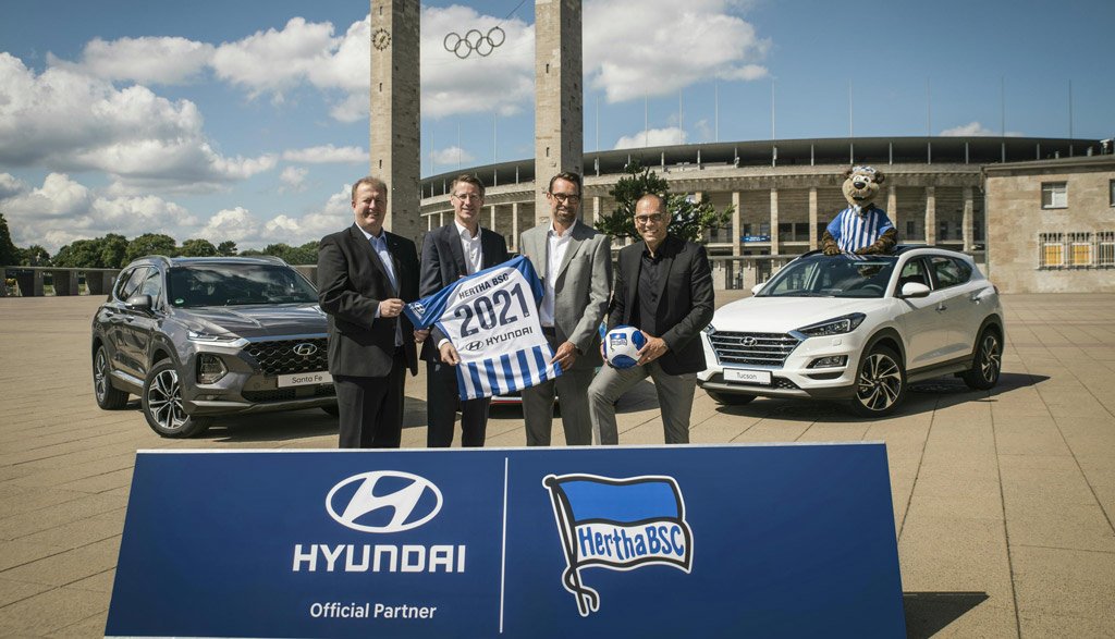 Δ.Τ.: Η Hyundai υπέγραψε πολυετή συμφωνία με τη Hertha BSC
