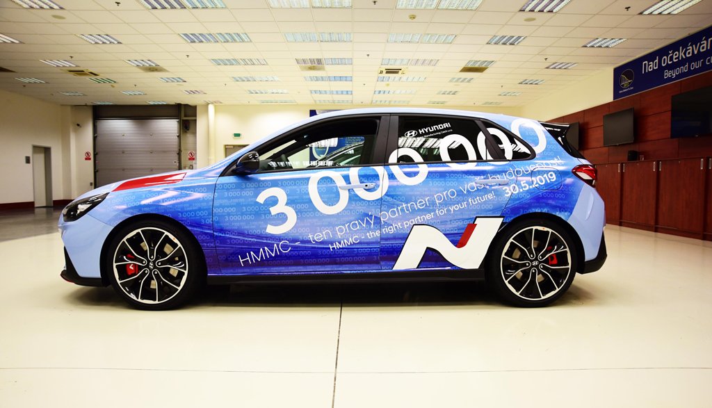 Δ.Τ.: Την παραγωγή 3.000.000 οχημάτων γιορτάζει το εργοστάσιο της Hyundai στην Τσεχία