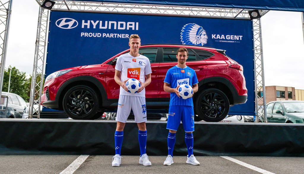 Δ.Τ.: Η Hyundai Belux χορηγός της KAA Gent