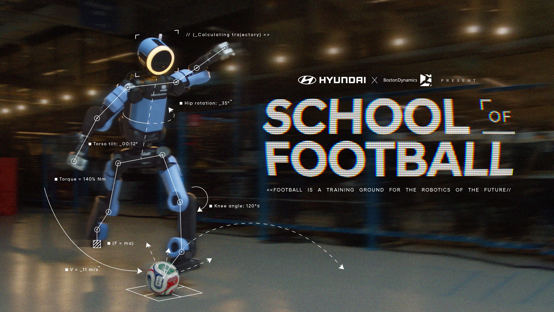 Η Hyundai Motor στα πλαίσια του FIFA World Cup 2026™ λανσάρει την καμπάνια “School of Football” με πρωταγωνιστή το ρομπότ Atlas®